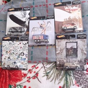 Hot Wheels LedZeppelin "Heavy Metal" Set